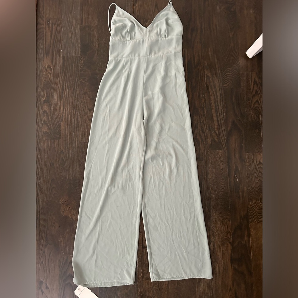 Abercrombie Small Sage jumpsuit